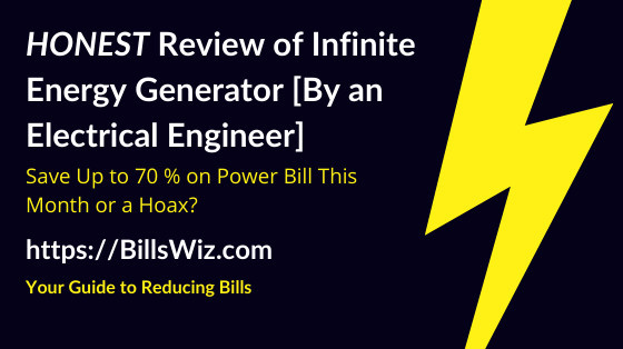 infinite energy generator review