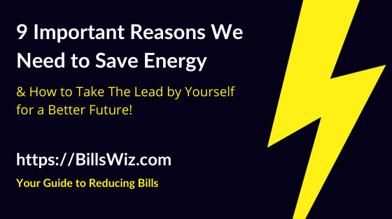 why to save energy