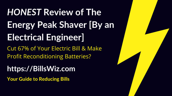 energy peak shaver review